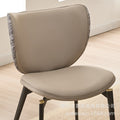 Italian normcore dining chair designer for home scandinavianaccessible luxury casual chair modern casual backrest soft bag chair negotiation chair