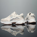 Men's spring breathable 2025 new trendy versatile anti-odor lightweight mesh athletic casual white sneakers fashion shoes