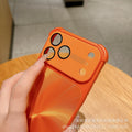 Influencer-approved, instant 17 upgrade: four-corner silicone laser aurora case for iphone 17 pro max and iphone 16