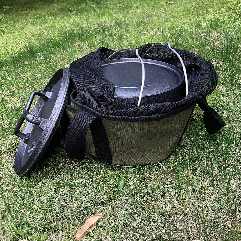 Outdoor picnic tableware, cups, storage bags, burner gas tank storage bags, sundries bags, portable sorting bags