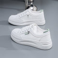 New spring/autumn women's chunky sole white sneakers - versatile women's athletic casual shoes, slip-on loafers