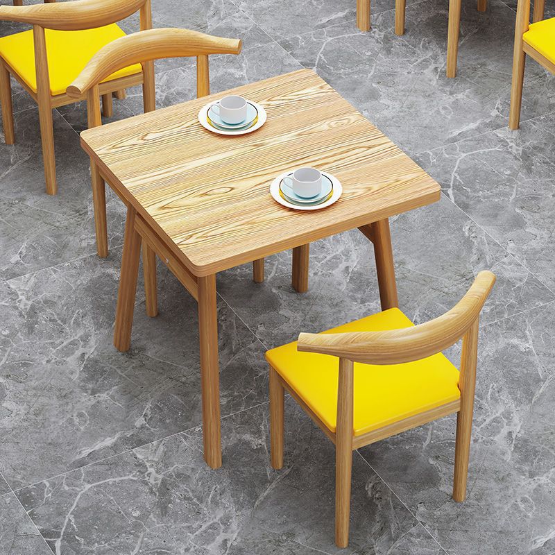 Complete dining table and chair combination Snack bar Milk tea breakfast shop restaurant table and chair canteen dining table and chair commercial restaurant table and chair