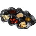Retrofor homestylish ceramic egg tray creative high-looking divided dipping ceramic dish vinegar dish tray