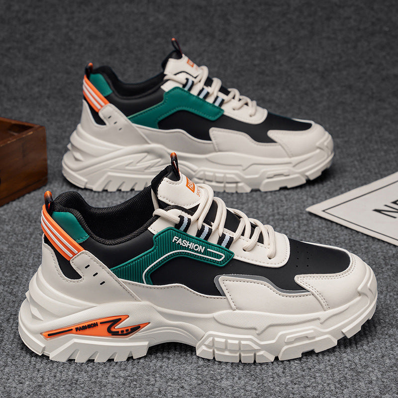 Men's winter 2025 new arrivals: student anti-slip running lightweight athletic casual waterproof teenager dad shoes - trendy footwear