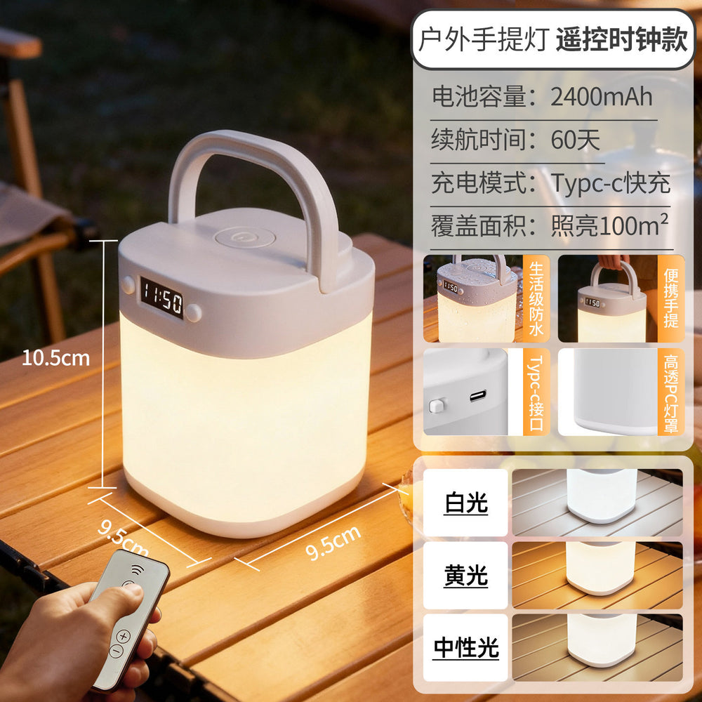 Camping lantern - super bright, long-lasting, rechargeable, emergency home & outdoor lighting, ambient light, hanging tent camp light