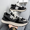 Popular men's shoes winter2025new arrivalmen breathable sports casualeasiest for matchthick solewaffle dad trendy shoes