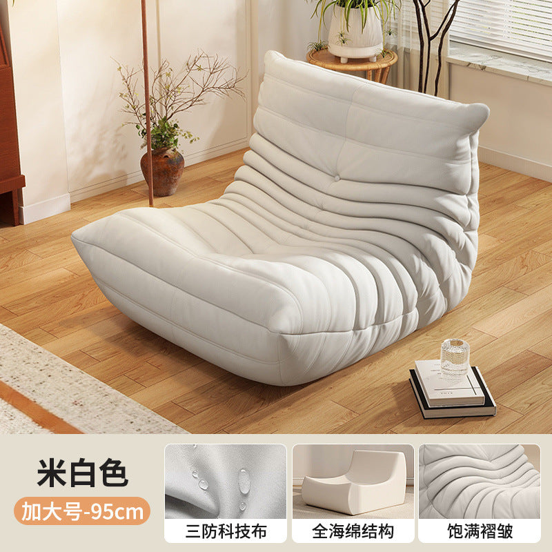 Lazy sofa caterpillar sofa chair balcony lying popular bedroom single tatami can lie down and sleep small sofa