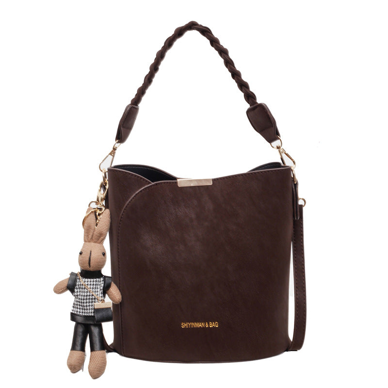 2025 new fashion women's bag - casual, minimalist, high-capacity, stylish shoulder bag, underarm bag, crossbody bag, and tote bucket bag