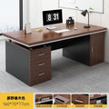 Office desk - minimalist modern design, suitable for employees, home use, students, and renters. bedroom desktop computer desk, freestanding
