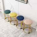 Round stool for home modern casual dining table high stool plastic stackable chair accessible luxury dining chair spare small round stool