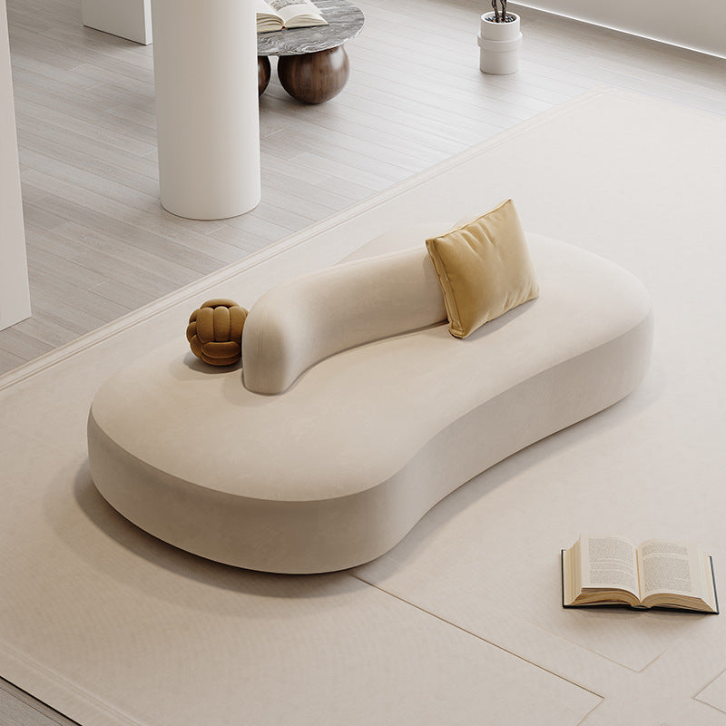 Cream style designer double-sided sofa clothing store hotel club lobby reception area rest area