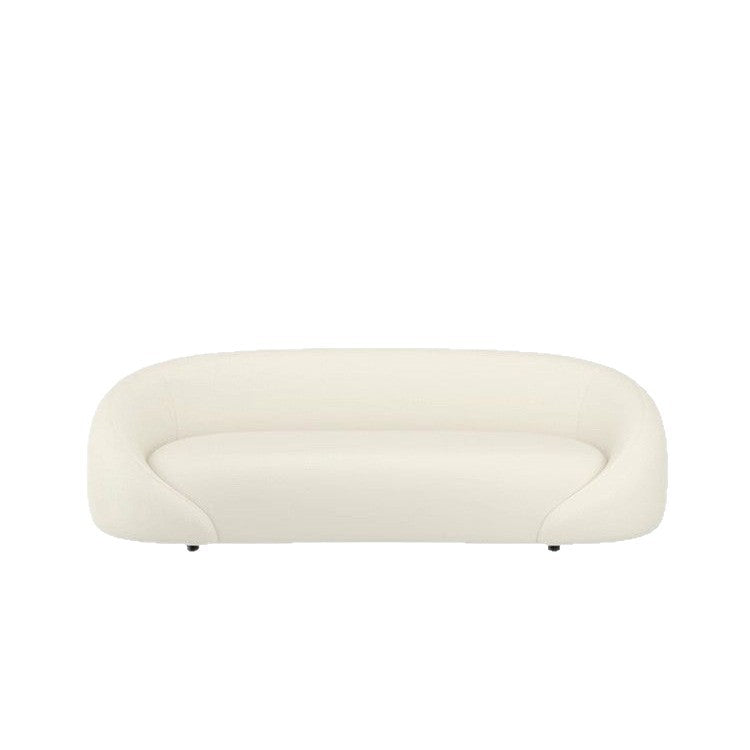 Cream style three-person sofa small apartment popularaccessible luxury balcony coffee table combination beauty salon rest area reception negotiation