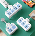 Multifunctional power strip socket for home power strip multi-slot usb cable power strip multi-purpose converter plug