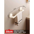 Suction cup milk white space aluminum - single rod 30cm