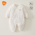 Babibele baby rompers - pure cotton, lightweight cotton, warm newborn baby clothes, quilted onesies, crawling suits, sleepwear