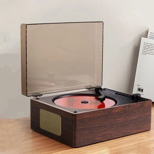 High-fidelity original cd player album player universal bluetooth speaker rechargeable all-in-one unit