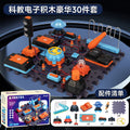 Electronic building block science experiment kit - educational stem physics circuit assembly toy - cross-border edition