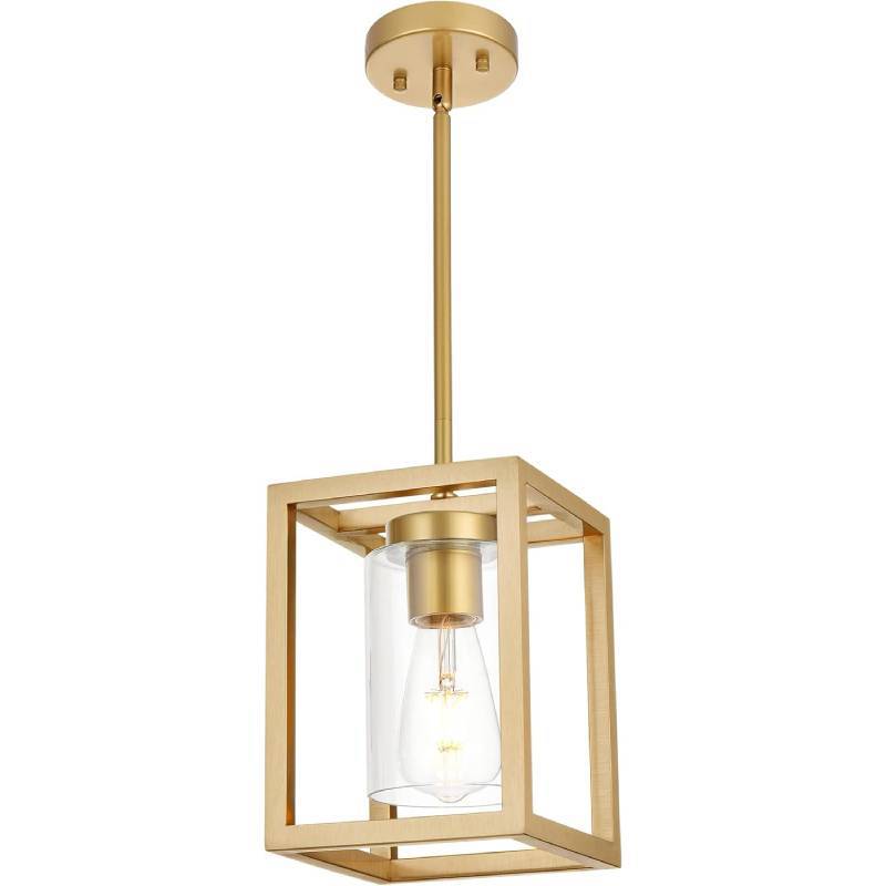 Cross-border Nordic retro industrial wrought iron chandelier, simple personality, single-headed restaurant, bedroom corridor, bar counter, factory direct sales