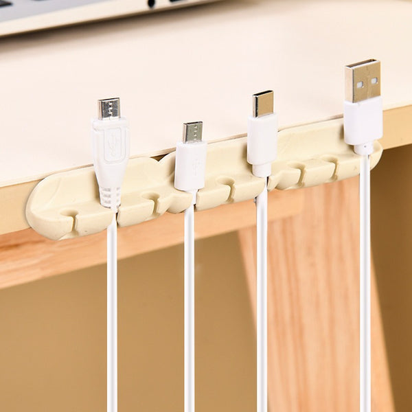 Desktop cable manager, mobile phone charging cable, data cable finishing artifact network, line wiring holder, storage bundle buckle