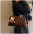 Retro frosted large-capacity armpit women's bag 2025new arrivalfall and winter atmosphere shoulder bag accessible luxurycasualwork clothing bag
