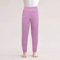 New arrivalheattechheattech flat waist elastic heattech pants plus size extra thick wool heattech pants winter northeast thickened pants