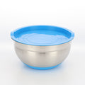 thickened stainless steel salad basin non-slip silicone bottom mixing egg bowl salad cooking basin baking egg bowl