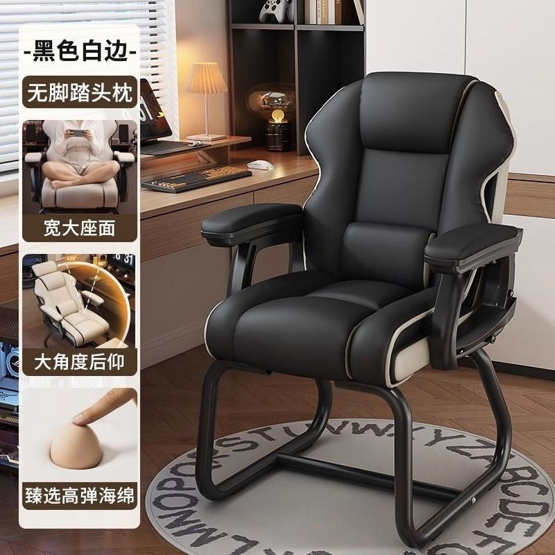 Gaming chair comfortable long sitting office sofa chair for home backrest chair adjustable swivel chair reclining nap rotating computer chair