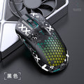 Liberty wolf m5 lightweight wired mouse - gaming rgb illuminated paw3325 mouse - 12000 dpi