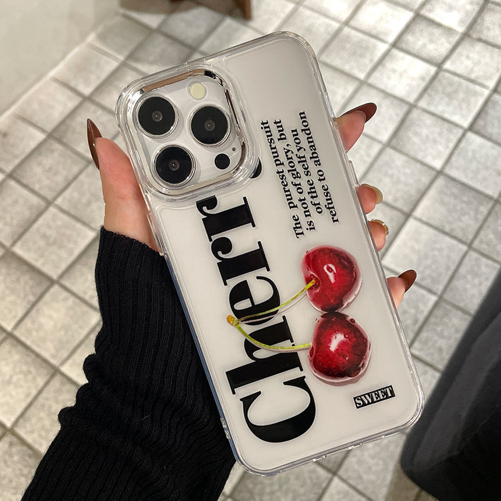 Ins suitable for apple 17promax eye-catching mobile phone case 16 transparent anti-fall protective cover apple 17 mobile phone case