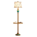 Coffee table american floor lamp living room bedroom master bedroom bedside table european floor lamp retro vertical bedside shelf