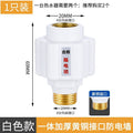 household electric water heater neutral type electric isolation wall, all-copper connector, large flow rate, anti-shock security anti-electric wall