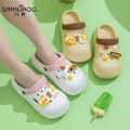 Women's high heel platform clogs - new anti-slip beach sandals & slippers for women - summer outdoor wear