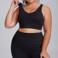 Amazon new plus size sports bra - women's sexy backless barely-there sports bra - night running shockproof yoga bra