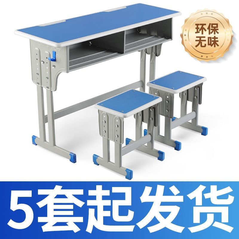 Wholesale school desks and chairs - heavy-duty, reinforced models for campuses. single student study desks and tutoring class desk sets - direct from the manufacturer