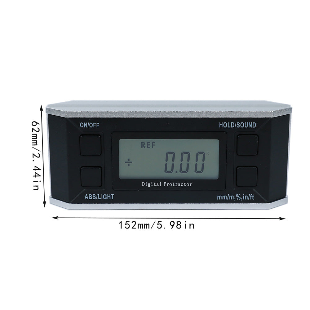 JAVIER IP54 digital display inclination box digital display inclination meter digital display angle ruler horizontal ruler slope ruler wholesale