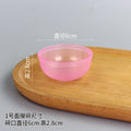 Beauty bowl spa mask mixing tool plastic mask bowl wholesale set - flat rim bowl