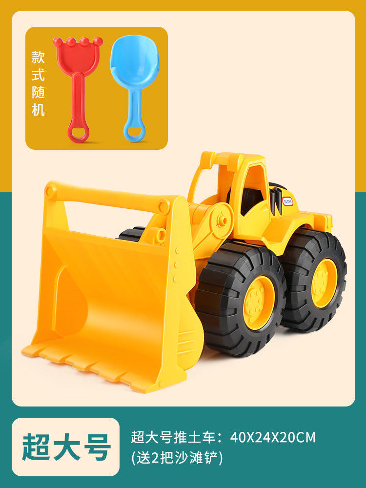 kids excavator toy car baby engineering vehicle dump truck boy extra large excavator gliding 2 years old 3