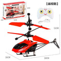 Remote control airplane induction hovering two-channel helicopter - durable, light-up, rechargeable flying toy - factory direct