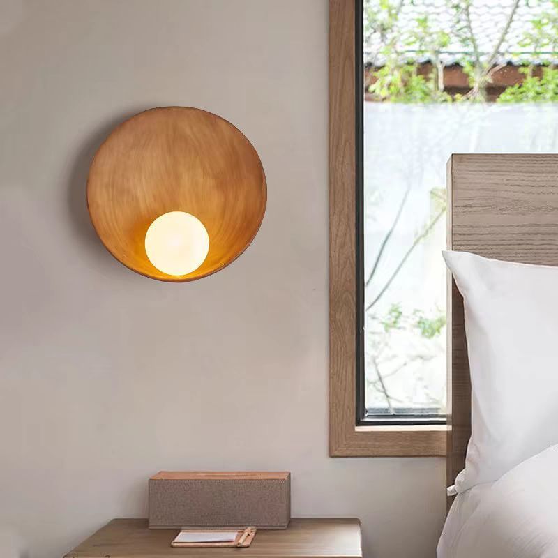 Nordic bedroom wall lamp bedside casual room lamp house corridor living room modern normcoreaccessible luxury background wall lamp