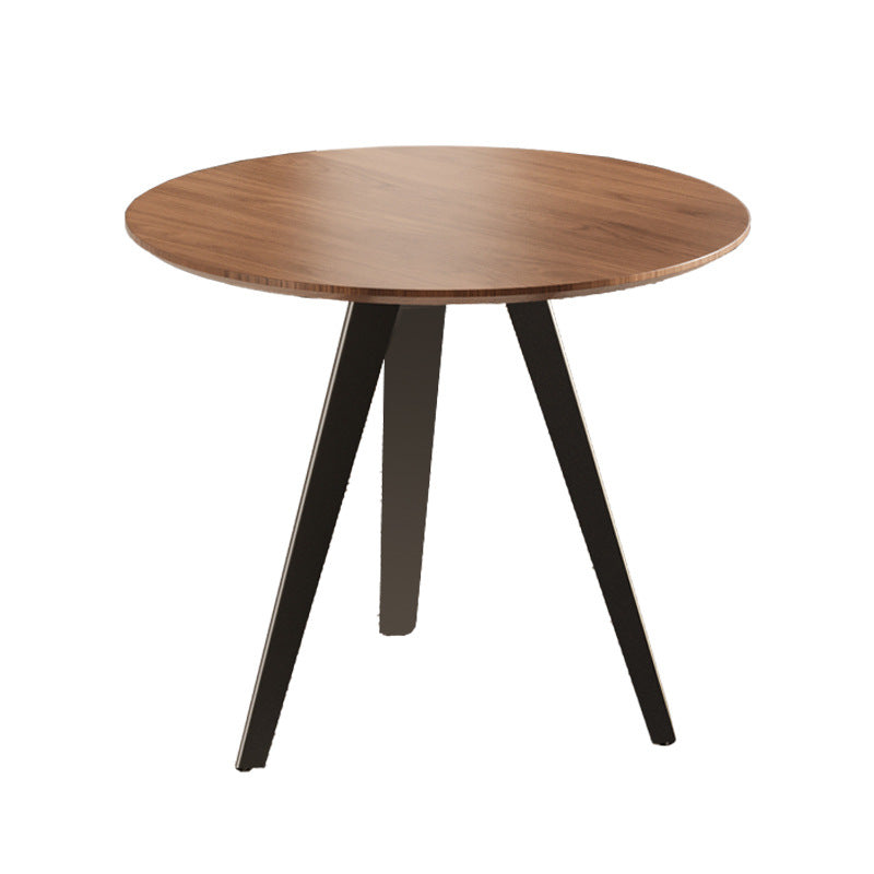 Scandinaviancasual small table casual modern small apartment for home dining table coffee shop milk tea shop round table negotiation table