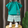 Kids' short-sleeve cartoon cute comfort set - pure cotton class a - boys' summer lightweight t-shirt & girls' clothing - children's apparel