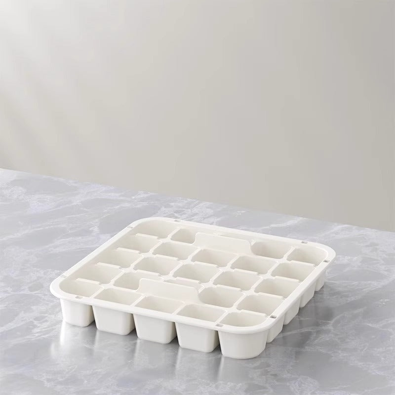 Press Ice Grid Ice Cube Mold Ice Box Frozen Ice Hockey Artifact Abrasives Large Capacity Ice Storage Household Food Grade Refrigerator