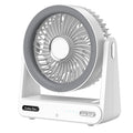 desktop usb mini fan with long battery life, voice timing, electric fan, strong wind, household circulation fan