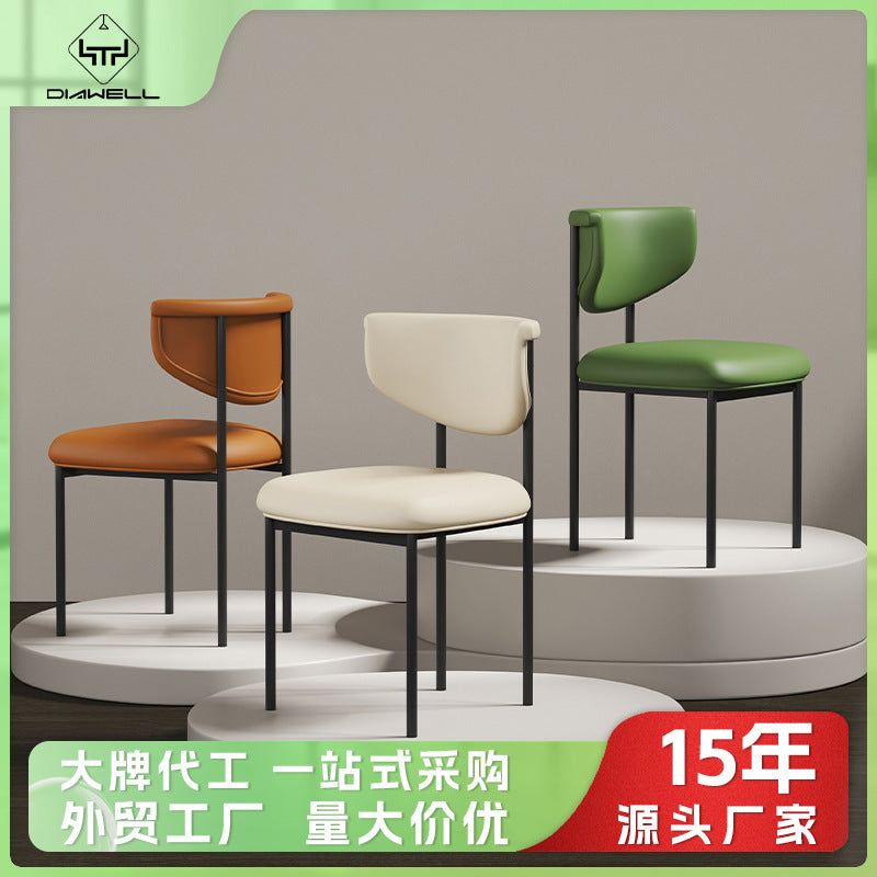 ozon french cream style dining chair for homeaccessible luxuryclassy dining table chair makeup backrest stool