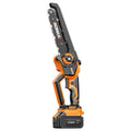 Electric saw for homesmall handheld electric saw outdoor logging electric chain saw lithium battery rechargeable one-handed saw tree saw handy gadget