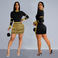 C7138 cross-border   fashion women's hotfix rhinestone party casual slim-fit dress new