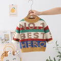 Kids' sweater  autumn/winter new collection: fleece-lined, extra thick knitwear for boys and girls