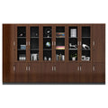 Company office cabinet wooden floor-standing file cabinet file cabinet background cabinet information cabinet wooden board storage cabinet bookcase high cabinet