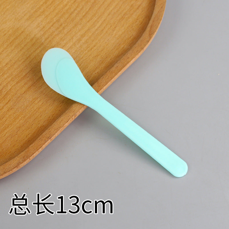 Wholesale facial mask applicator spatula set: plastic beauty mixing, stirring, scraping, and smoothing tools for face, body, and eye creams - crescent shaped spoons included