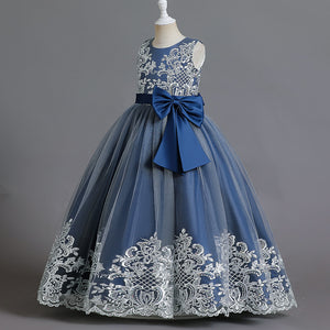 new children's wear: girls' mesh lace princess dress - perfect for piano recitals and flower girl dresses